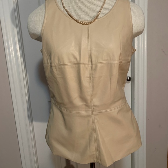 tag removed and can't remember Tops - Nude sleeveless top
